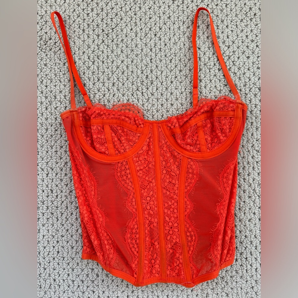 Urban Outfitters Out From Under Modern Love Corset Top